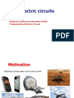 Electric Circuits: Reference: Slides From Alexander-Sadiku Fundamentals of Electric Circuits