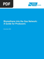 Bio Methane Into The Gas Grid A Guide For Producers