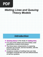 Waiting Lines and Queuing Theory Models