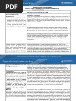 Desarrollo Social Contemporaneo Analisis Documental