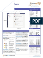 Microsoft Teams: Cheat Sheet