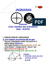 LINGKARAN (S) - Matematika SMP Kelas VIII (WWW - Defantri.com)