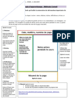 Methode Cornell Memorisation