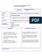 Planeaciones de Clase Del Primer Bloque de Administración Contable Ii