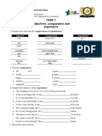 Task 4 Comparative and Superlative