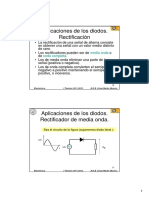 Aplicacion de Diodos Rectificadores