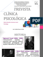 La Entrevista Clínica Psicológica