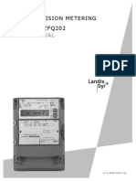 Landis+Gyr HIGH PRECISION METERING ZMQ202 User Manual