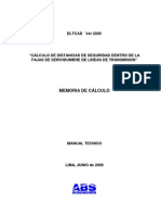 00 - Memoria de Calculo Distancias Minimas