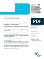 BK-G10 and BK-G16: BK-G10T and BK-G16T Compact Commercial Diaphragm Gas Meters