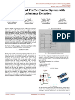 Density Based Traffic Control System With Ambulance Detection