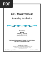 ECG Interpretation-Learning The Basics