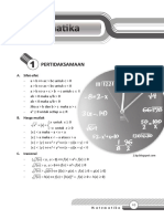 Soal Contoh SMA Matematika