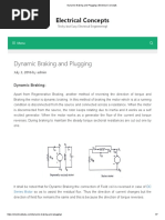 Dynamic Braking and Plugging - Electrical Concepts