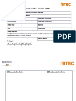 Unit 5 - Assignment 1 Frontsheet