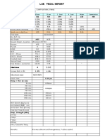 Lab. Trial Report: Project