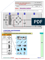 Devoir de Synthèse N°2 (Avec Correction) - Technologie - 1ère AS (2007-2008)