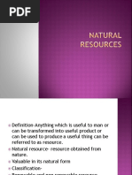 Natural Resources (Bba)