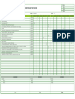 Matriz de Capacitaciones Internas y Externas