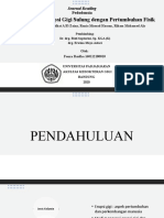 FINAL - PPT Hubungan Erupsi Gigi Sulung Dengan Pertumbuhan Fisik - Fauza