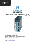 3HSS2208H-110 High Voltage Digital Stepper Servo Drive Manual