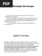 Reafirmação Da Europa