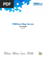 Trbonet Map Server: User Guide