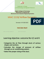 Pressure Drop in Fittings and Duct Designing