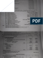 Cash Flow Statement Important Questions