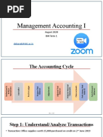 Management Accounting I: Debarati@xlri - Ac.in