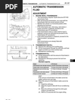 Toyota FJ Gruiser - Transmission Oil Change Procedure