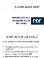 MPU SOCIAL WORK SKILLS Introduction