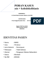 Lapsus Kolelitiasis + Koledoklitiasis