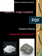 Oxizii În Viața Noastră