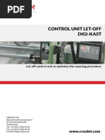 Control Unit Let-Off Digi-Kast