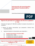 Implementación BET y Otros