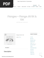 Flanges - Flange JIS 5K & 10K