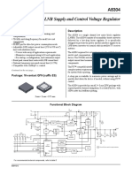 Single LNB Supply and Control Voltage Regulator: Features and Benefits Description