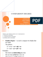 Comparison Degree: Ardiansyah Elisa Mutiah Irfantoro Matsna Lulu'il Maul