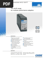 The Dryfit Range For Modular Performance Adaption.: Sonnenschein A412 / 120 FT