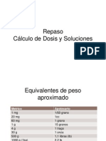 Calculo de Dosiss