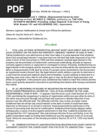 Petitioners vs. vs. Respondents Romero, Lagman, Valdecantos & Arreza Law Offices Eliseo M. Cruz Adoracion J. Mirandilla