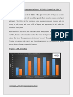 CSR Activity Recommendation To Wipro Based On Sdgs