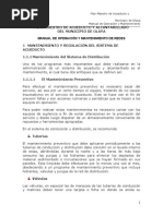 Manual de Operación y Mantenimiento de Redes