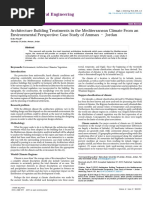 Architecture Building Treatments in The Mediterranean Climate From Anenvironmental Perspective Case Study of Amman Jordan 2168 9717 1000151