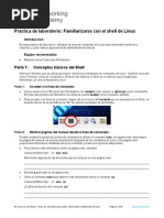 3.1.2.7 Lab - Getting Familiar With The Linux Shell