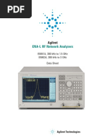 ENA-L RF Network Analyzers: Agilent