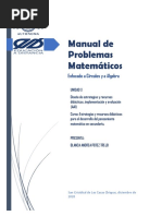 Manual de Problemas Matemáticos - Blanca Andrea Pérez Trejo