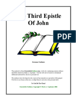 The Third Epistle of John: Sermon Outlines