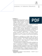 Saneamiento y La Industria Alimentaria 1